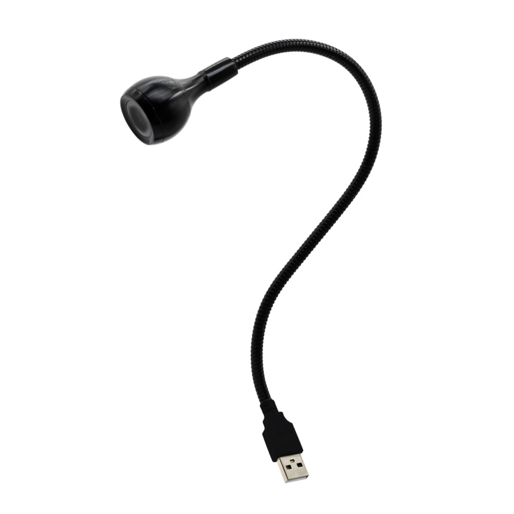 Lampe de bureau LED avec clip 1W Lampe de lecture LED flexible Alimentation USB Veilleuses LED