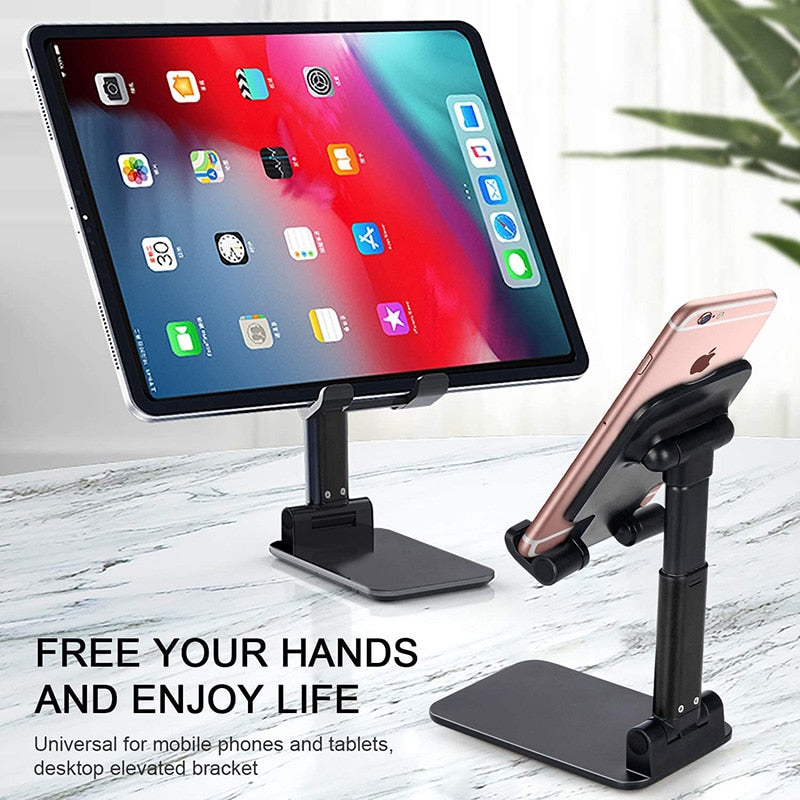 Support de tablette de bureau universel cellule de Table pliable étendre Support bureau support de téléphone portable Support pour iPhone iPad Xiaomi