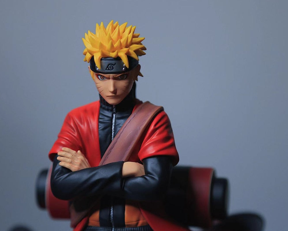 Uzumaki Naruto Naruto Sage Action Anime Chiffres PVC Jouets Shippuden Collector Figurine Uchiha Sasuke Brinquedos Modèle Poupée Figma