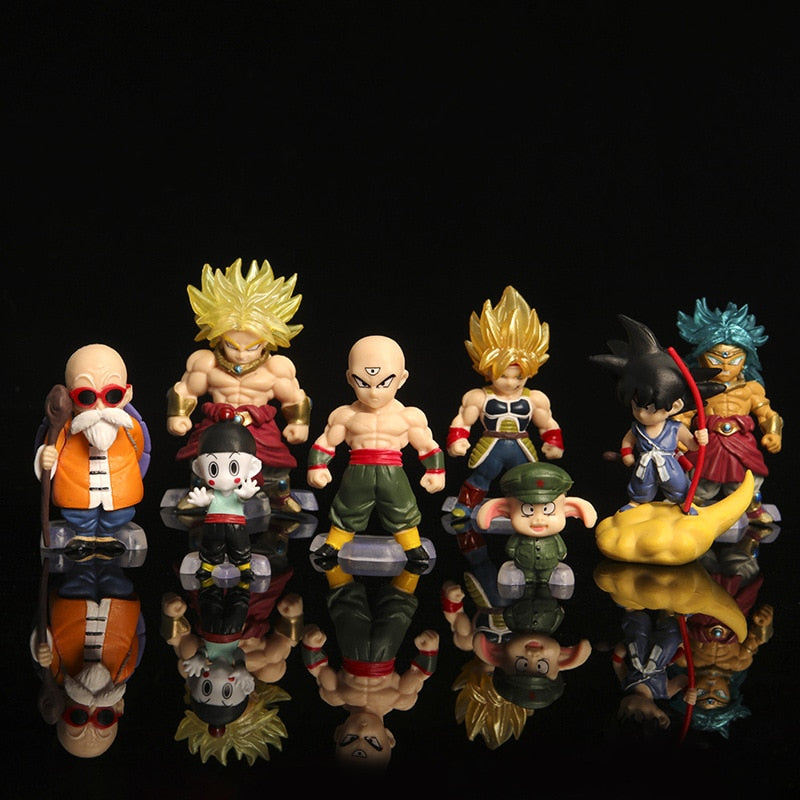 Dragon Ball Super Son Goku Vegeta Broly Buu Action Figure Dragon Ball Figure Set Anime Figurines Ultra Instinct Modèle Cadeaux Jouets