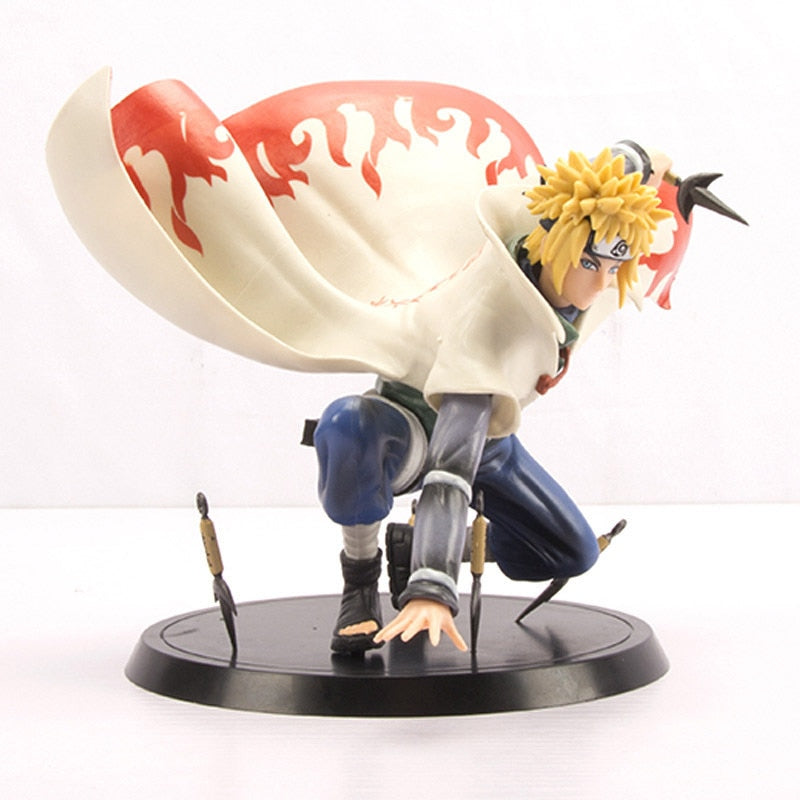 140mm Naruto 4th Génération Ninja Minato Pvc Figurine Statue Anime Ninja Shippuden Namikaze Minato Figurine Modèle Jouet