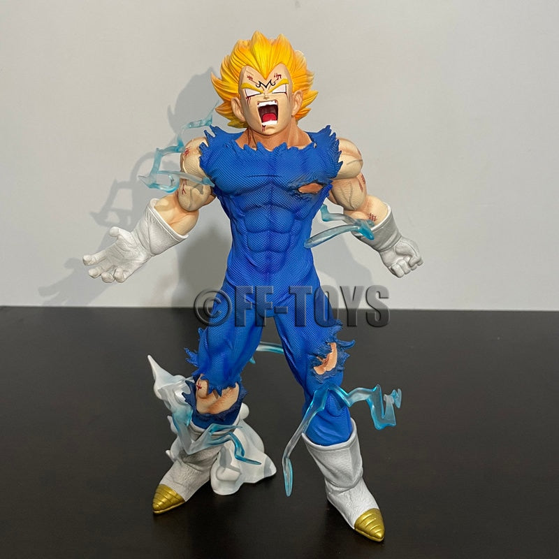 Anime Dragon Ball Z GK Vegeta Figure Autodestruction Majin Vegeta Figurine 27CM PVC Figurines Collection Modèle Jouets Cadeaux