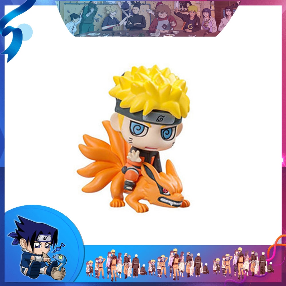 Naruto Shippuden Anime Modèle Figurine Sasuke Gaara POP Figurine PVC Statue Collection Jouet Décoration Poupée Cadeaux faits à la main