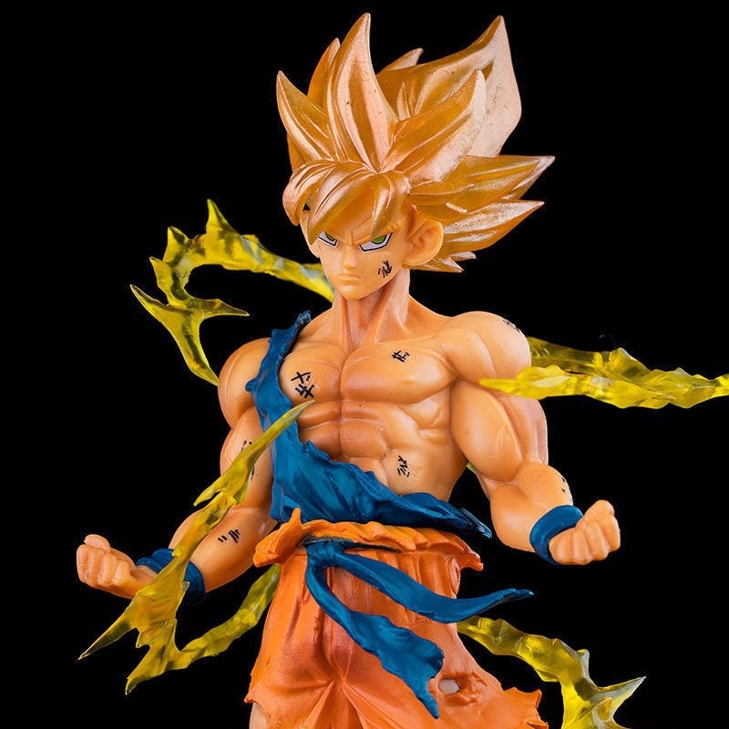 16 cm Son Goku Super Saiyan Figure Anime Dragon Ball Goku DBZ Action Figure Modèle Cadeaux Figurines À Collectionner pour Enfants