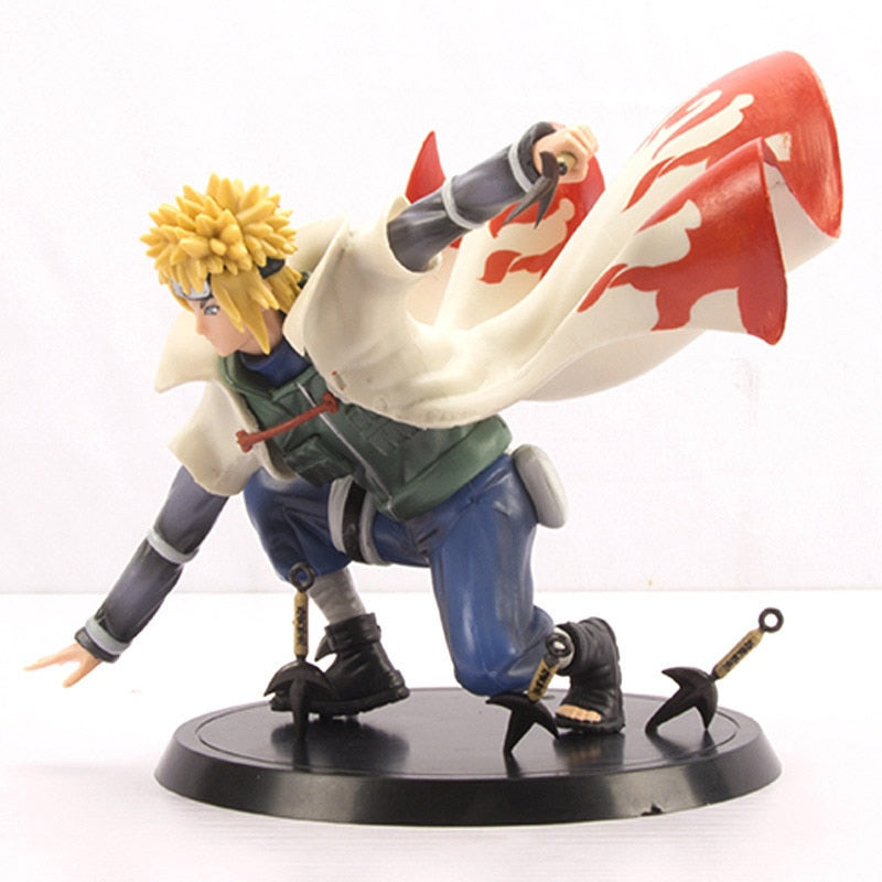 140mm Naruto 4th Génération Ninja Minato Pvc Figurine Statue Anime Ninja Shippuden Namikaze Minato Figurine Modèle Jouet