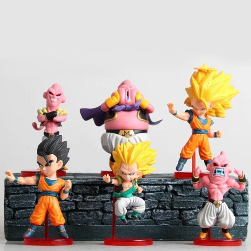 Dragon Ball Super Son Goku Vegeta Broly Buu Action Figure Dragon Ball Figure Set Anime Figurines Ultra Instinct Modèle Cadeaux Jouets