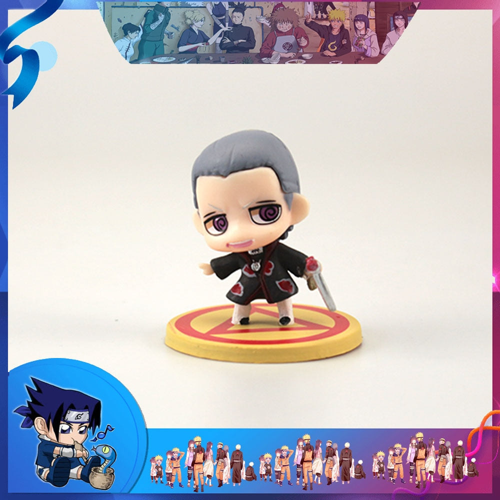 Naruto Shippuden Anime Modèle Figurine Sasuke Gaara POP Figurine PVC Statue Collection Jouet Décoration Poupée Cadeaux faits à la main