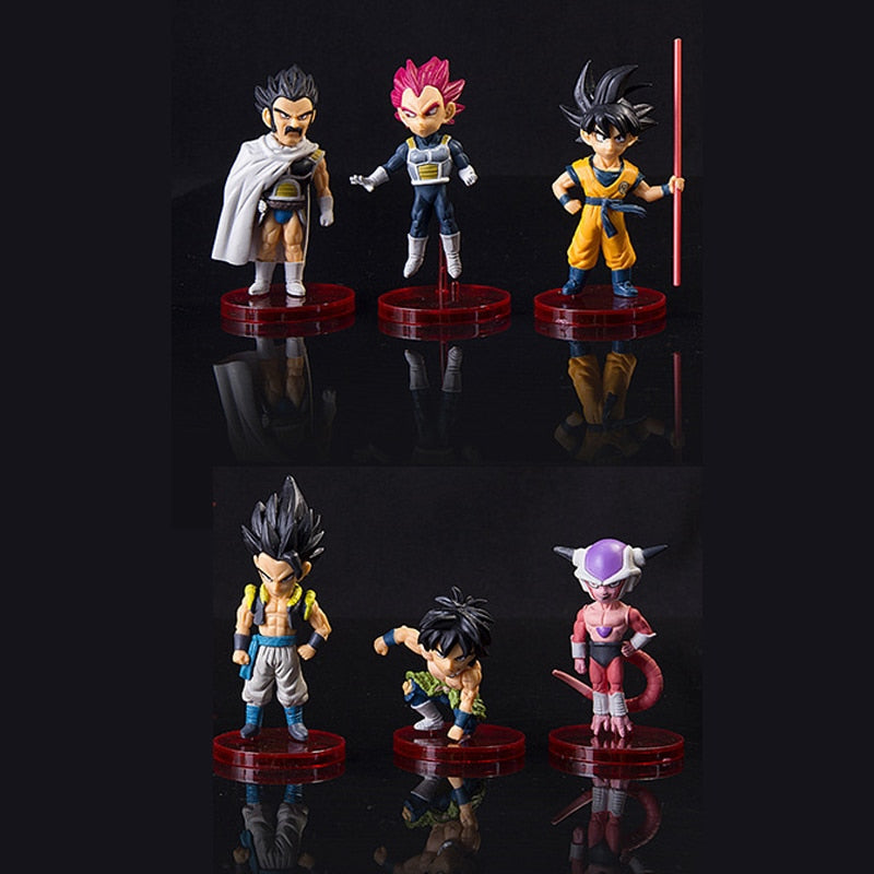 Dragon Ball Super Son Goku Vegeta Broly Buu Action Figure Dragon Ball Figure Set Anime Figurines Ultra Instinct Modèle Cadeaux Jouets