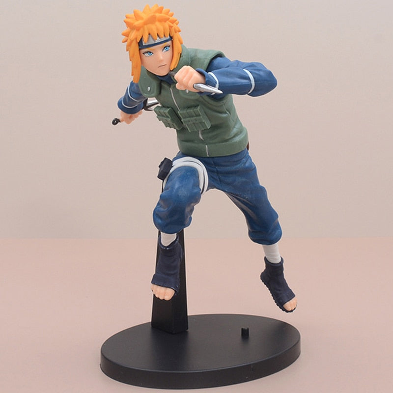 140mm Naruto 4th Génération Ninja Minato Pvc Figurine Statue Anime Ninja Shippuden Namikaze Minato Figurine Modèle Jouet