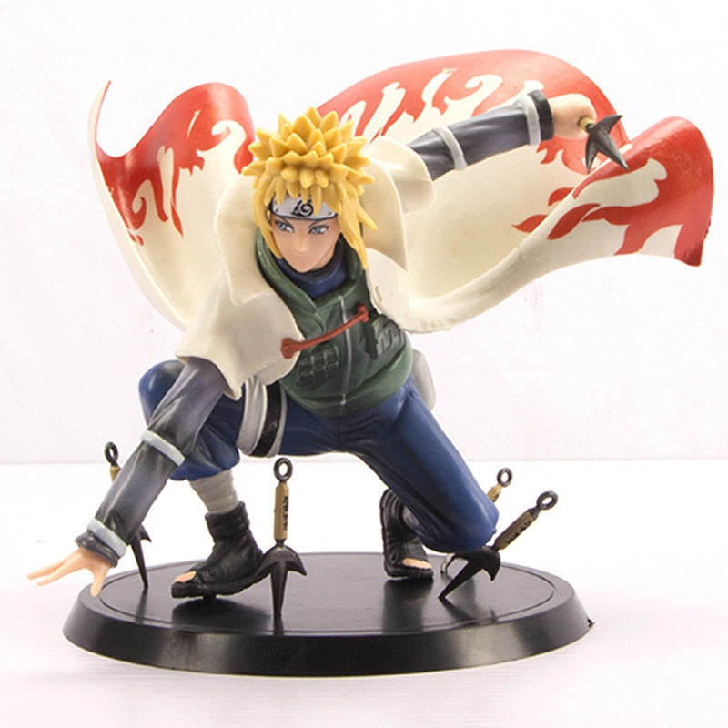 140mm Naruto 4th Génération Ninja Minato Pvc Figurine Statue Anime Ninja Shippuden Namikaze Minato Figurine Modèle Jouet