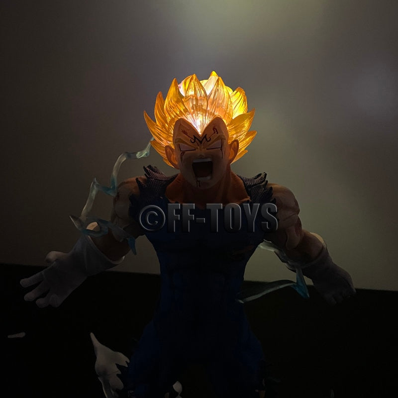 Anime Dragon Ball Z GK Vegeta Figure Autodestruction Majin Vegeta Figurine 27CM PVC Figurines Collection Modèle Jouets Cadeaux