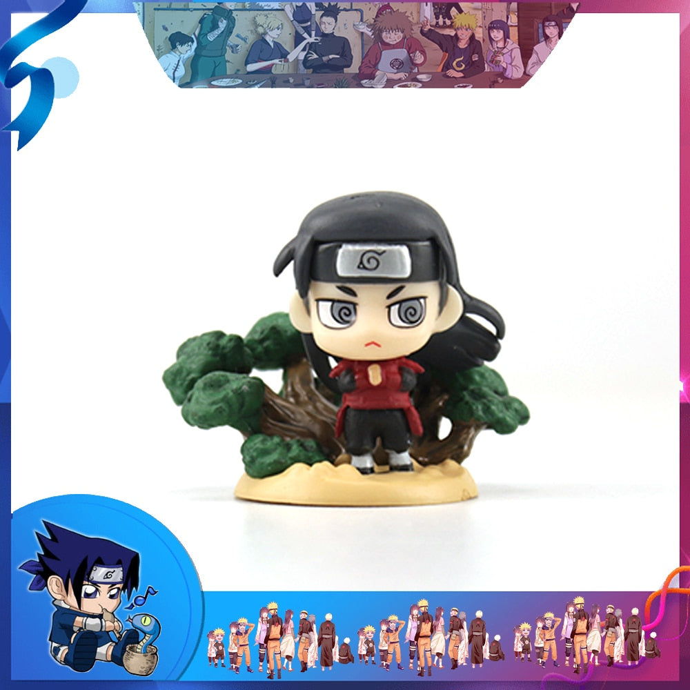 Naruto Shippuden Anime Modèle Figurine Sasuke Gaara POP Figurine PVC Statue Collection Jouet Décoration Poupée Cadeaux faits à la main