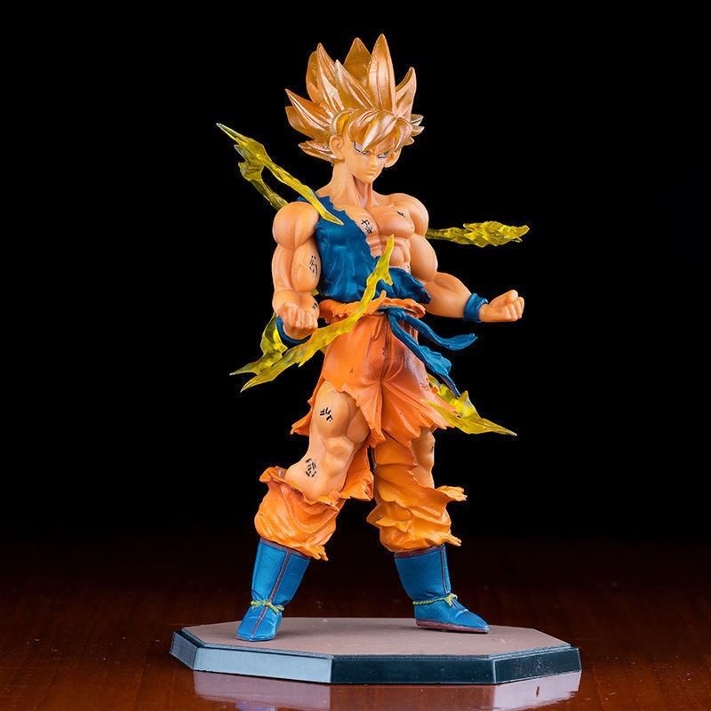 16 cm Son Goku Super Saiyan Figure Anime Dragon Ball Goku DBZ Action Figure Modèle Cadeaux Figurines À Collectionner pour Enfants