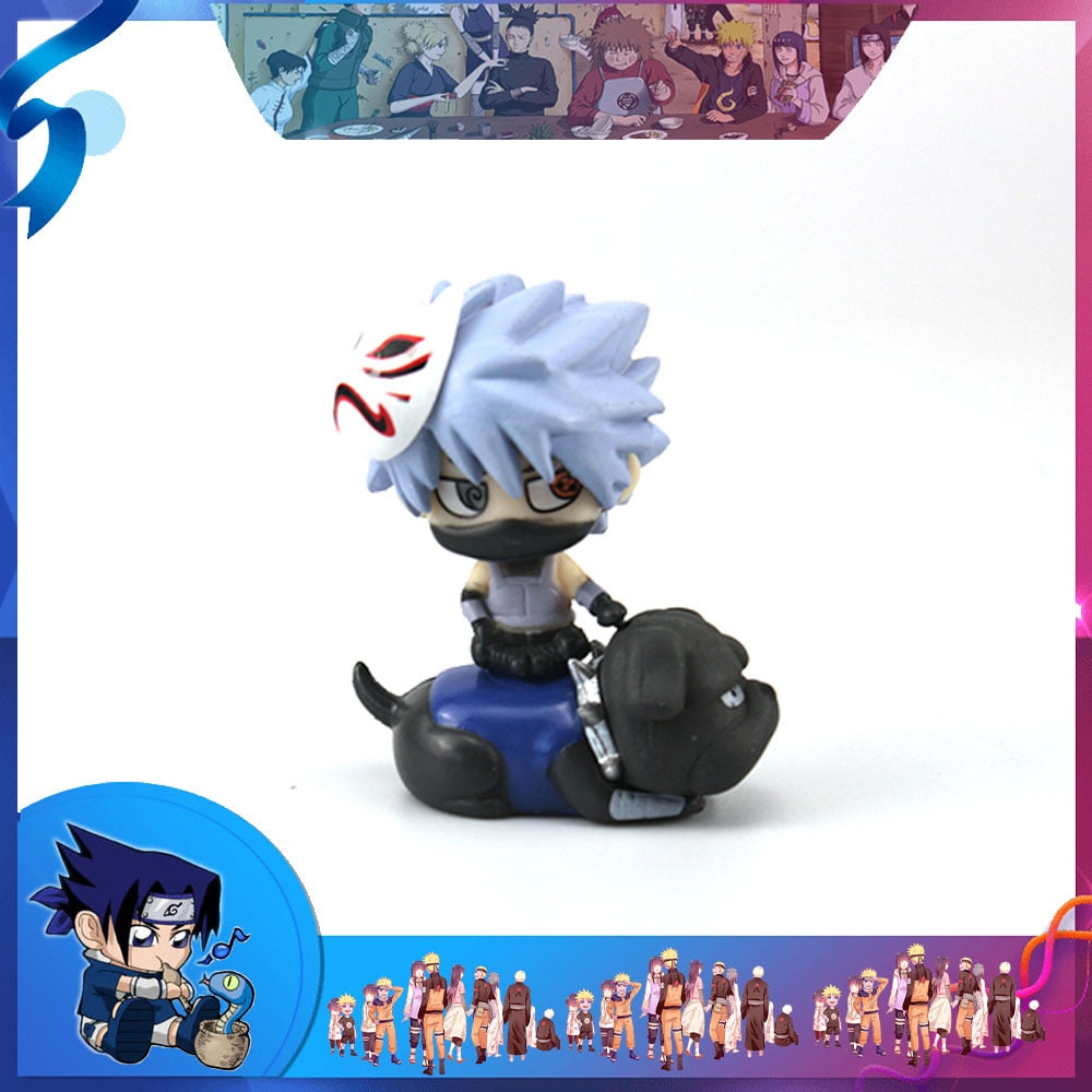 Naruto Shippuden Anime Modèle Figurine Sasuke Gaara POP Figurine PVC Statue Collection Jouet Décoration Poupée Cadeaux faits à la main