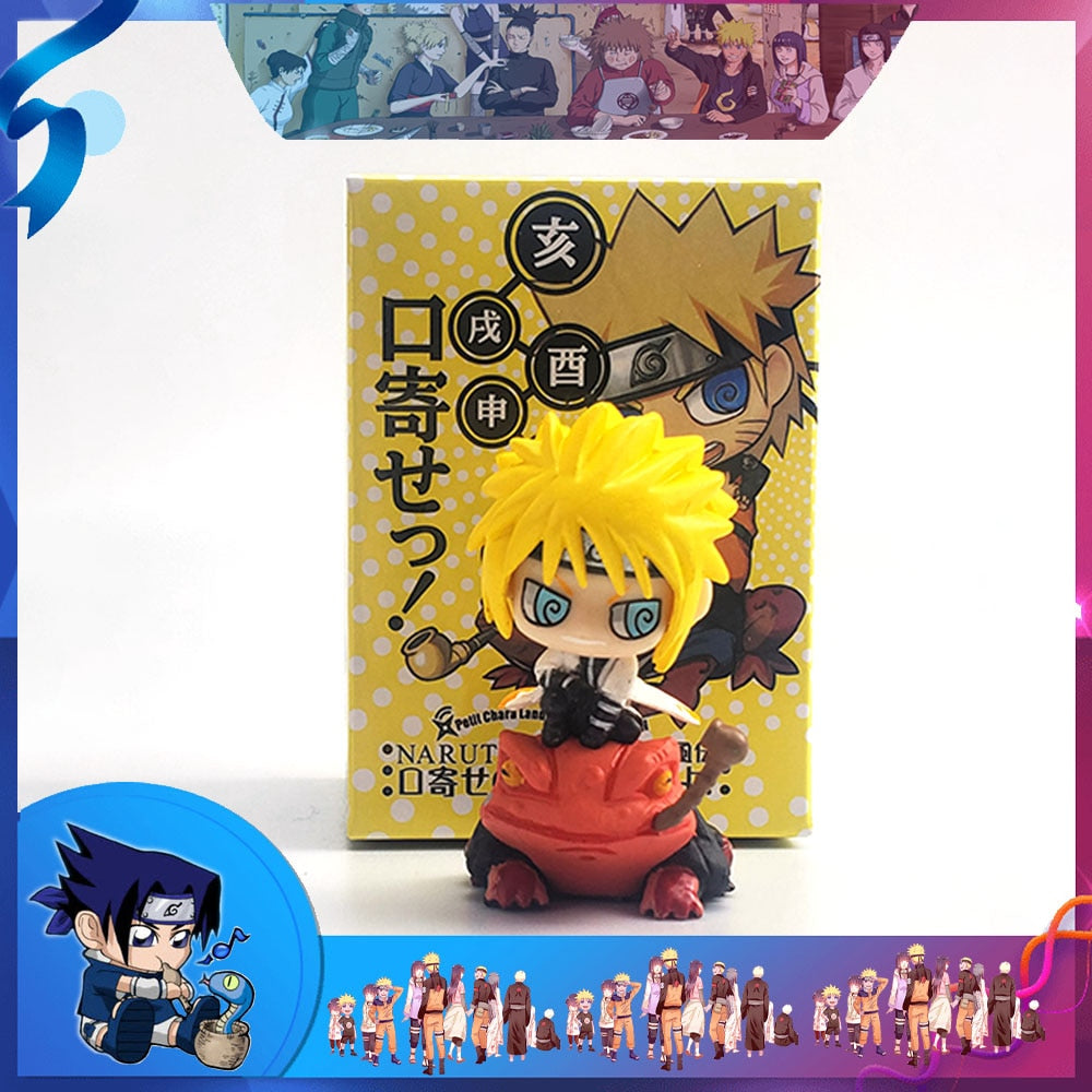 Naruto Shippuden Anime Modèle Figurine Sasuke Gaara POP Figurine PVC Statue Collection Jouet Décoration Poupée Cadeaux faits à la main