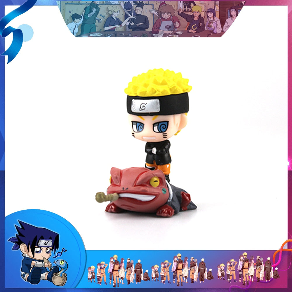 Naruto Shippuden Anime Modèle Figurine Sasuke Gaara POP Figurine PVC Statue Collection Jouet Décoration Poupée Cadeaux faits à la main