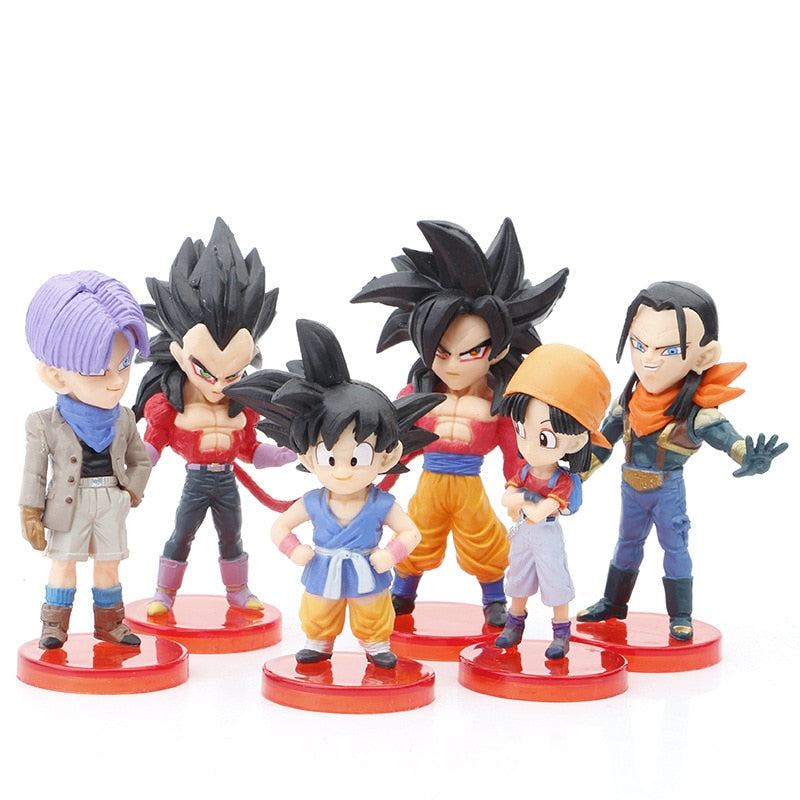 Dragon Ball Super Son Goku Vegeta Broly Buu Action Figure Dragon Ball Figure Set Anime Figurines Ultra Instinct Modèle Cadeaux Jouets