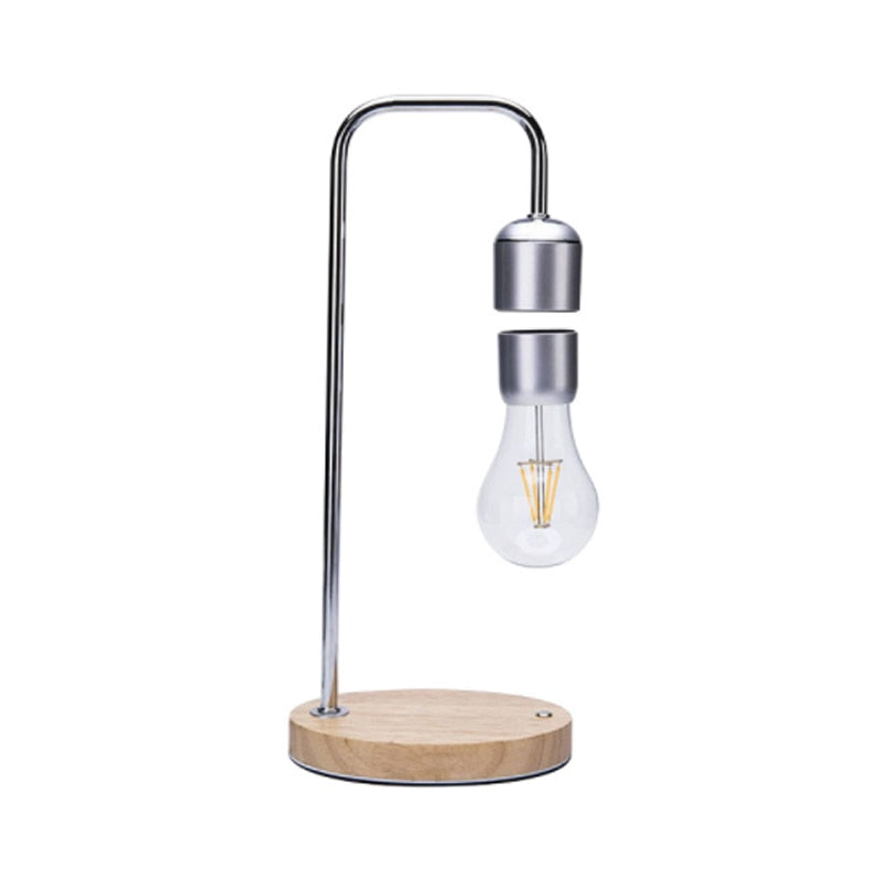 Lampe à lévitation magnétique créativité ampoule LED flottante pour cadeau d'anniversaire lampe lumineuse pour chambre décoration de bureau à domicile