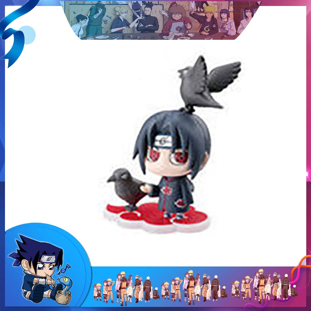 Naruto Shippuden Anime Modèle Figurine Sasuke Gaara POP Figurine PVC Statue Collection Jouet Décoration Poupée Cadeaux faits à la main