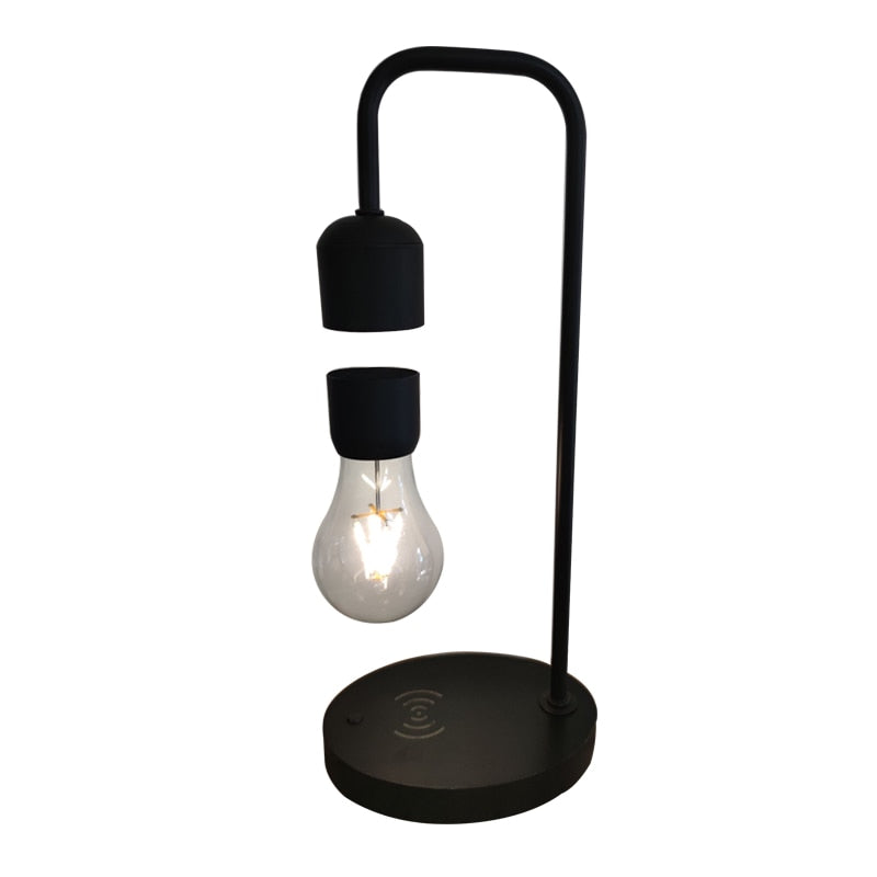 Lampe à lévitation magnétique créativité ampoule LED flottante pour cadeau d'anniversaire lampe lumineuse pour chambre décoration de bureau à domicile