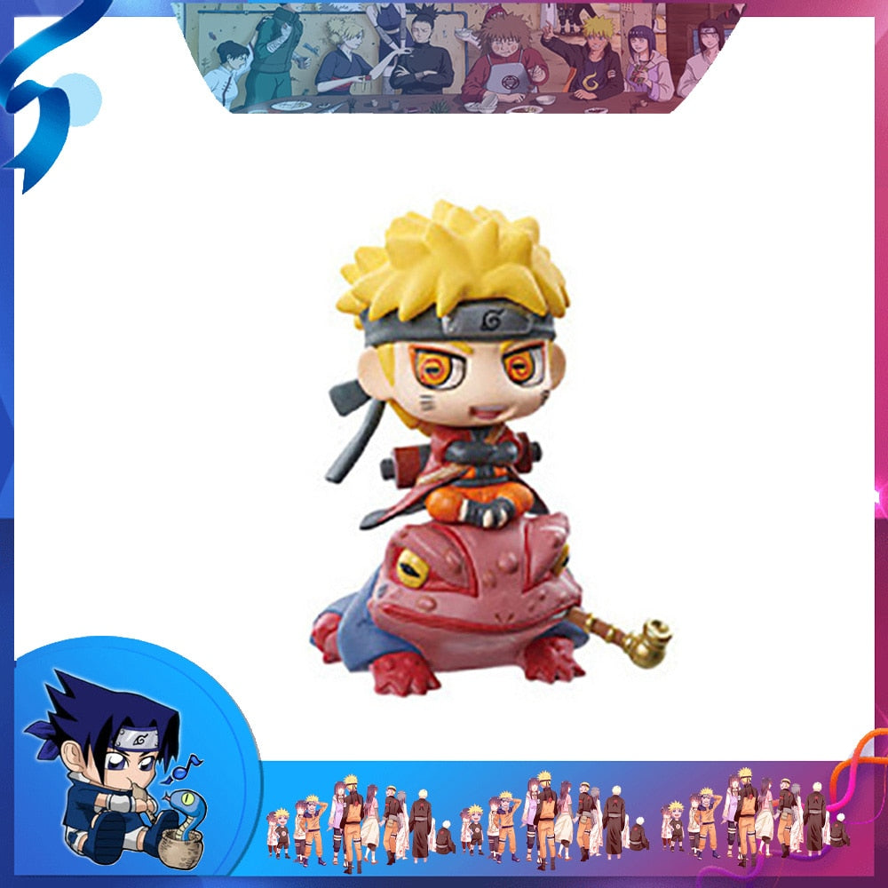 Naruto Shippuden Anime Modèle Figurine Sasuke Gaara POP Figurine PVC Statue Collection Jouet Décoration Poupée Cadeaux faits à la main