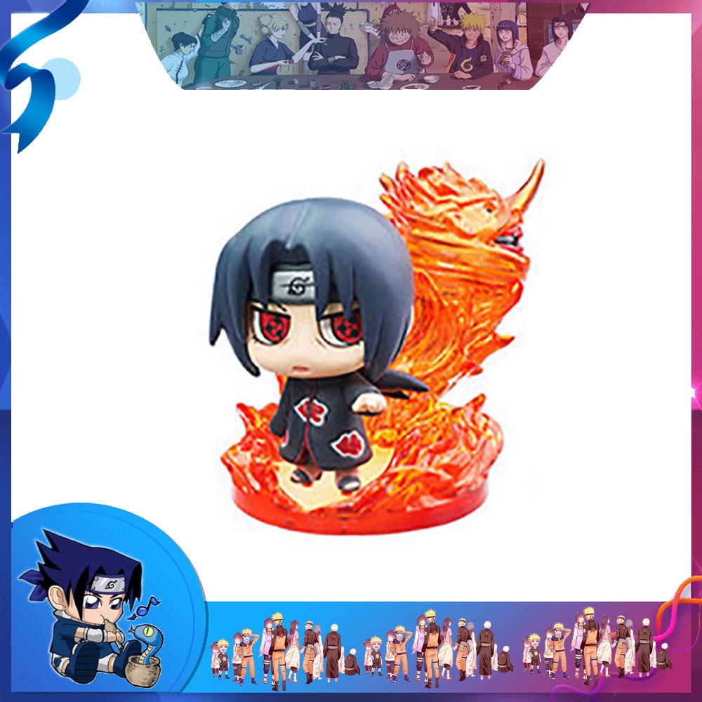 Naruto Shippuden Anime Modèle Figurine Sasuke Gaara POP Figurine PVC Statue Collection Jouet Décoration Poupée Cadeaux faits à la main